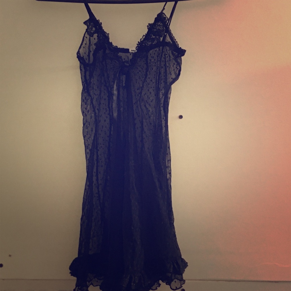 Black Teddy/Gown
